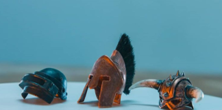 Hungarian Artist Makes Miniature Copper Helmets