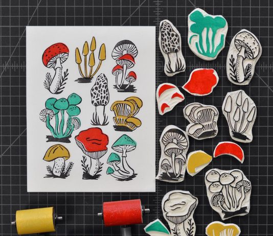 Printmaker Makes Wonderful Designs That are Inspired by Nature
