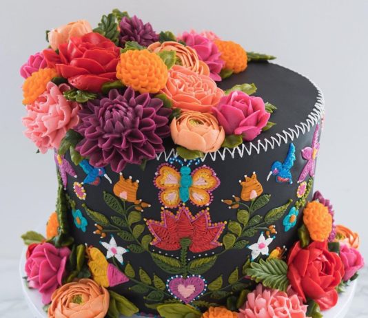 Cake Artist Creates Magical Embroidered Cakes