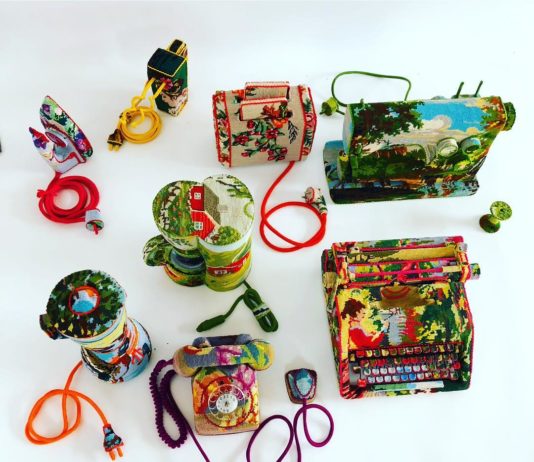 This Artist Covers Everyday Items with Cross-Stitched Embroideries