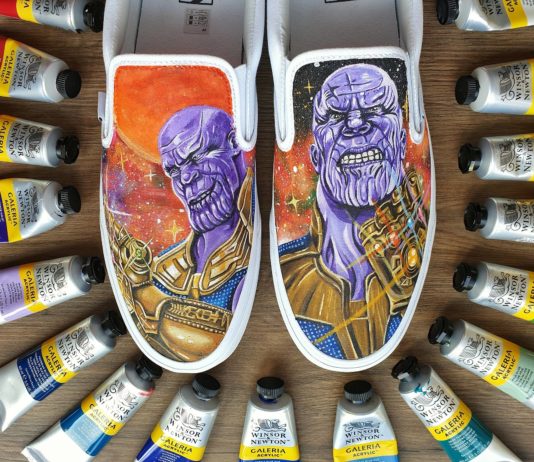 Check Out These Hand Painted Shoes Made by Scottish Artist Christopher Cowley
