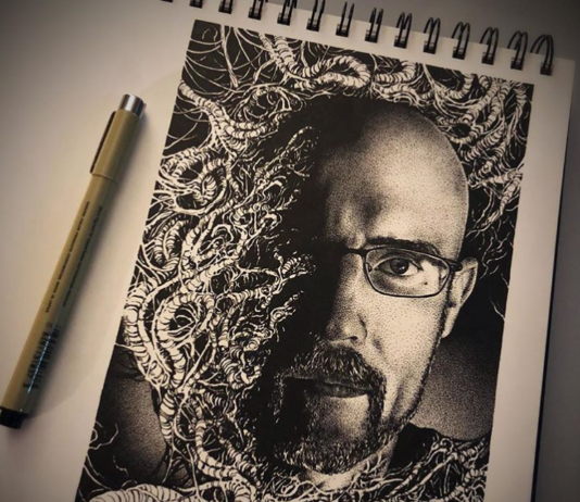 Artist Creates Art During His Anxiety And Panic Attacks