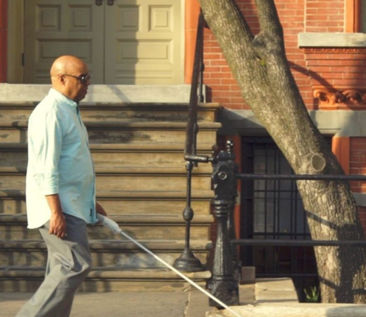 Blind Man Invents a Stick That Uses Google Maps to Help Blind People Navigate