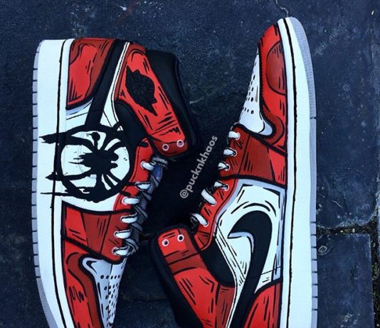 Artist Custom Paints Sneakers to Look Like They Were Photoshopped