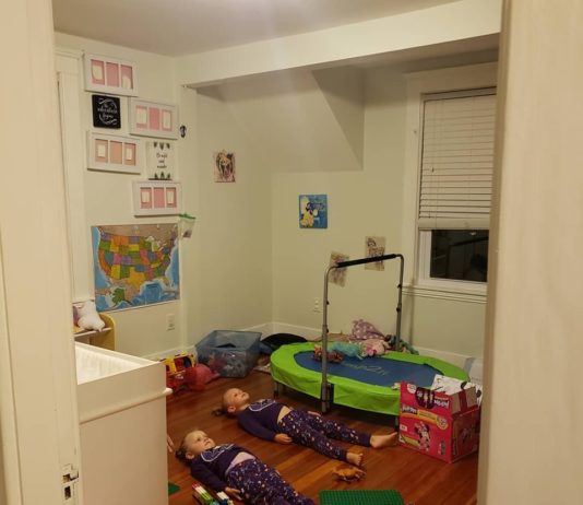 Mom Buys Her Daughters Glowing PJ’s and Says They Need to Lie Still So They Can Charge