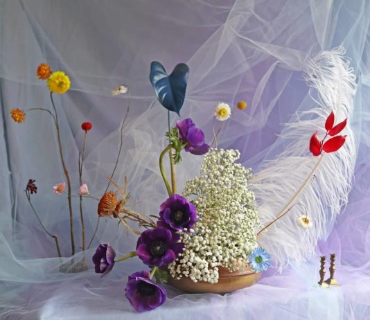 A Florist Makes Wedding Arrangements Into Works of Art