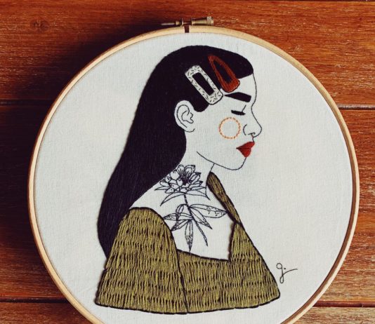 Check Out Giselle Quinto’s Powerful Embroidery Portraits