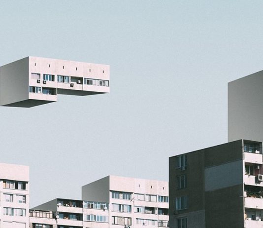 Bulgarian Artist Turns Buildings into a Tetris Game