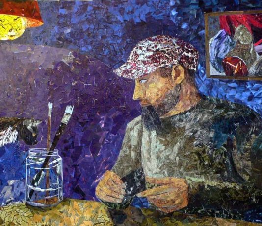 Artist Creates Beautiful Collages That Resemble Oil Paintings