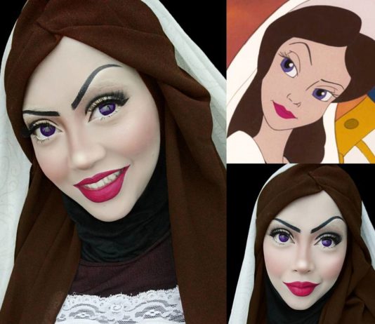 Makeup Artist Uses Hijab to Recreate Iconic Looks
