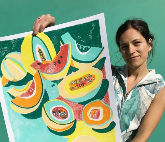 Camille Shu Paints Fruit and Flowers