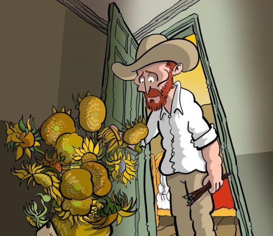 Iranian Artist Turn His Favorite Painter’s Life Into a Comic