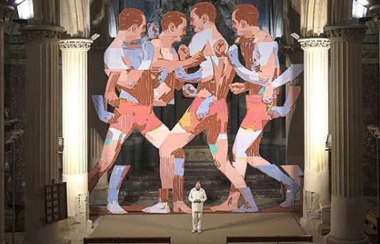 Street Artist Aryz Creates Huge Murals