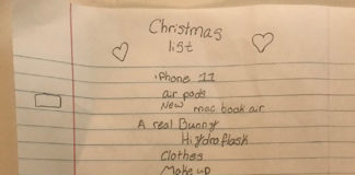 This 10-Year-Old’s Christmas Wish List Went Viral