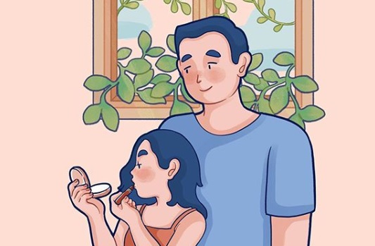 Adorable Illustrations Show the Perks of Being in a Relationship