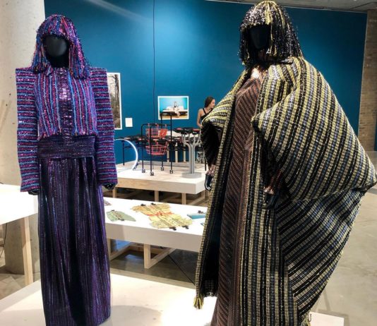 Fashion Student Creates Colorful Garments out of Recycled Material