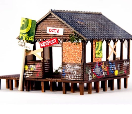 Check out These Cool Urban Miniatures Covered in Street Art