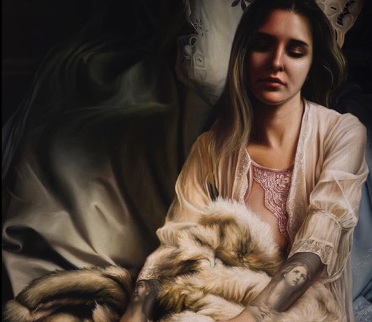 These Tattooed Women Are Actually Oil Paintings