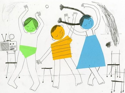 This Illustrator Works Around Shape and Color