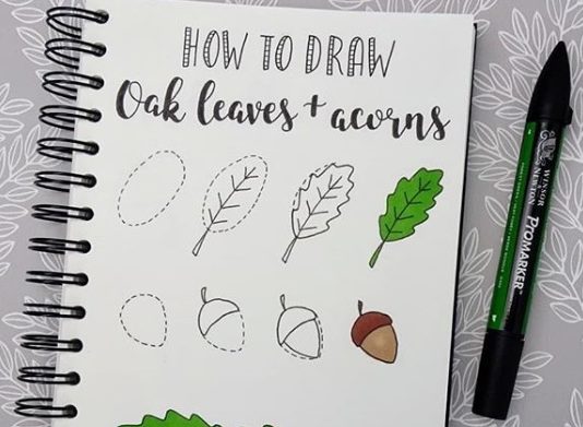 Step-by-Step Doodle Tutorials Make Complex Subjects Easy to Draw