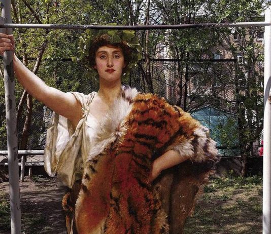 Classical Painting Characters Experiencing Modern Life