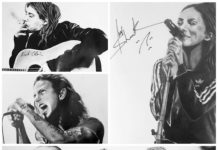 Australian Artist Draws Beautiful Portraits Of Famous Musicians