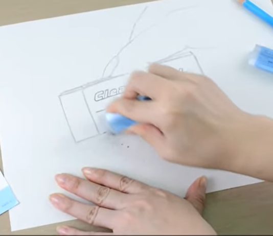 This Transparent Eraser Lets You See What You’re Erasing