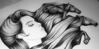 Artist Draws Beautiful Portraits With Mechanical Pencils