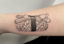 Italian Tattoo Artist Creates Clean and Minimalistic Blackwork Tattoos