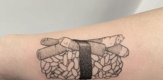 Italian Tattoo Artist Creates Clean and Minimalistic Blackwork Tattoos
