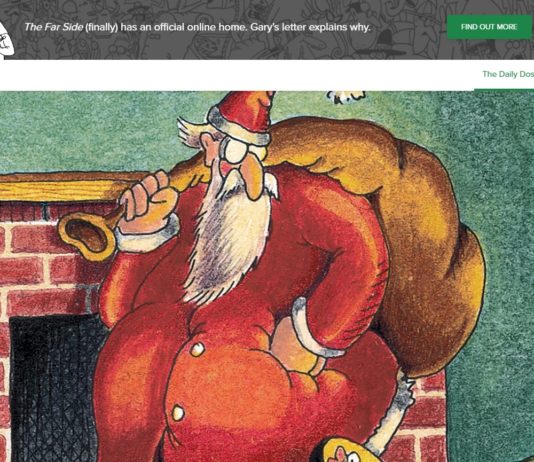 Gary Larson’s Comic Series “The Far Side” is Officially Online on His New Website