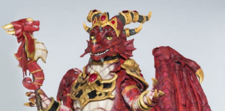 Artist Spends Two Months Creating a Dragon Costume Made Of Foam