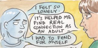 Illustrator Shows Her Therapy Process Through Her Art to Encourage the Others