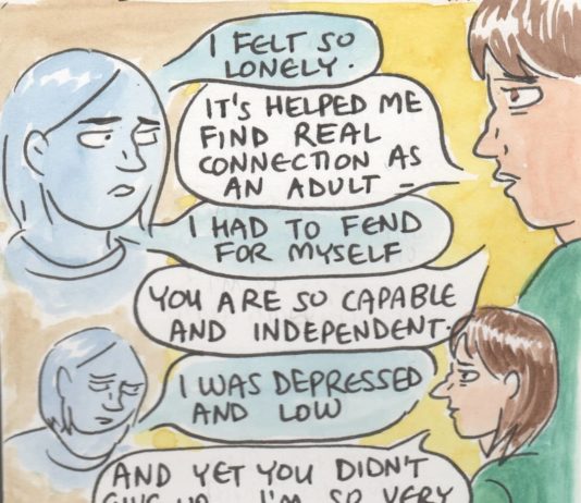 Illustrator Shows Her Therapy Process Through Her Art to Encourage the Others