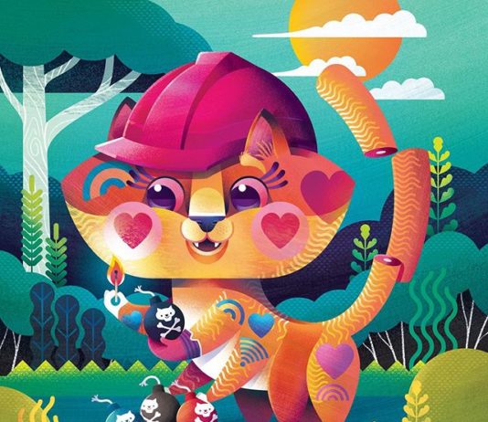 Rebecca Mills’ Vector Illustrations Really Pop!