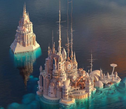 Mathew Borrett’s Imagined Cityscapes are Both Unnerving and Whimsical