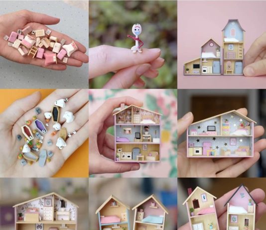 Marina Paredes Creates Miniature Wooden Houses