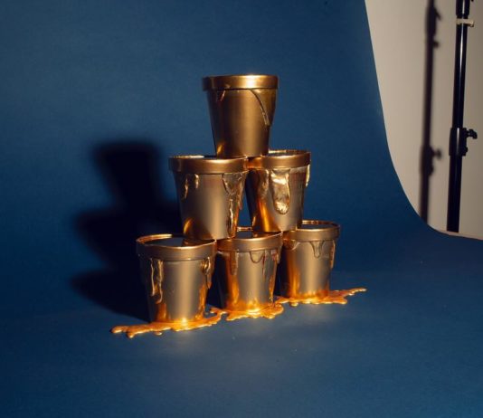 Party of One Studio Makes Gold-Plated Ice Cream