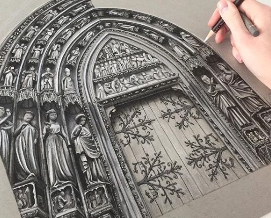 Impressive Drawings Of Europe’s Most Famous Buildings