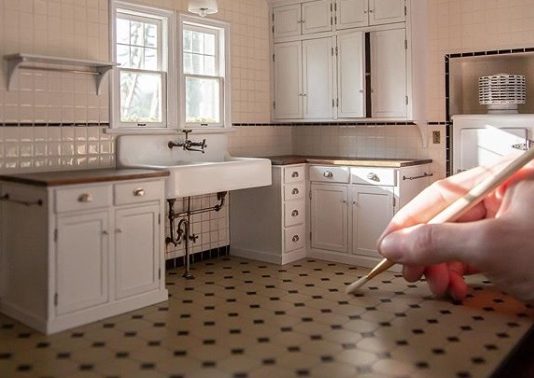 Miniature Artist Recreates Historic Interiors at a 1:12 Scale