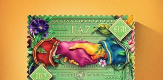 Cool Stamps Designed to Celebrate International World Peace Day
