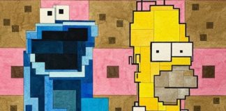 Artist Pixalates Pop-Culture Characters and Iconic Art