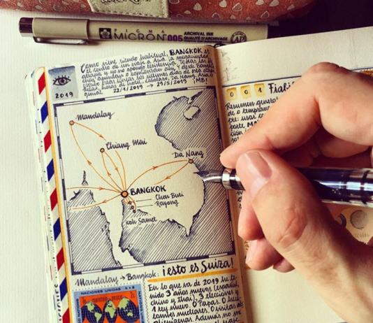 This Man Illustrates His Journeys, and it’s Mezmerizing