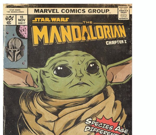 Artist Re-Imagines” The Mandalorian” As Retro Comic Book Covers