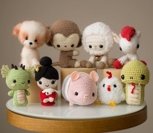 Artist Has Been Crocheting Chinese Zodiac Animals For 10 Years