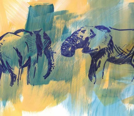 Alison Nicholls Studies the African Wildlife Through Her Paintings