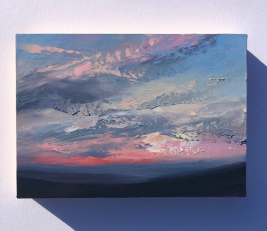 Artist Captures Dreamy Skies In Her Atmospheric Paintings