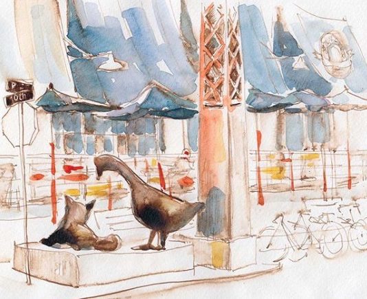 Yevgenia Watts Is Constantly Surprised By Watercolors