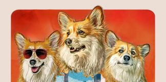 Adorable Corgi Invades Posters of Oscar-nominated Films