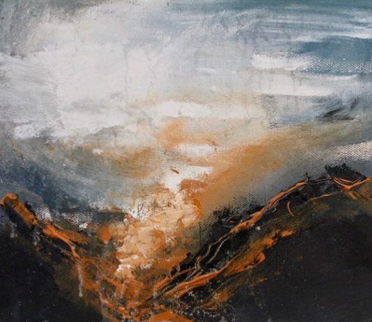 South African Artist Depicts Abstract Landscapes